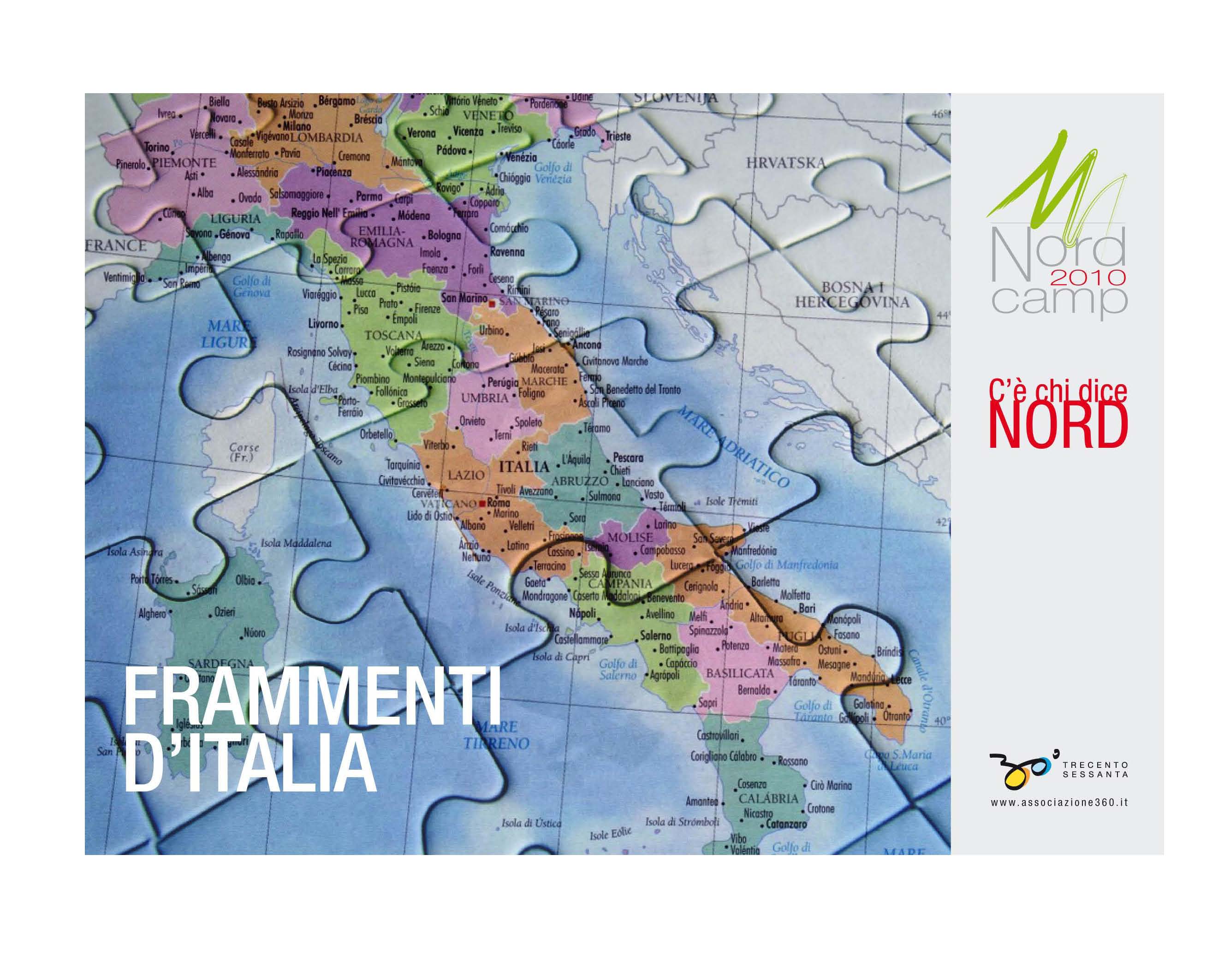 FRAMMENTI D’ITALIA: Dossier sulle Entrate e sulle Spese delle Regioni Italiane.